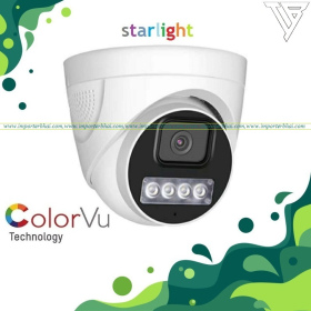 4 array imported pillarless dual light led hik cctv dome camera housing with led & glass